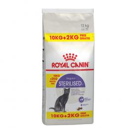 2 kg gratis! 12 kg Royal Canin im Bonusbag - Sterilised