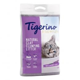 2 x 12 kg Tigerino Premium Katzenstreu zum Sonderpreis! - Lavendelduft