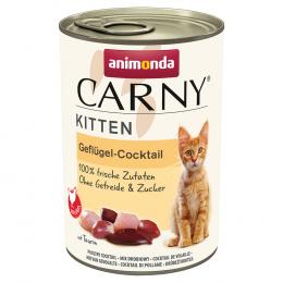 Angebot für animonda Carny Kitten 12 x 400 g - Geflügel-Cocktail - Kategorie Katze / Katzenfutter nass / animonda Carny / animonda Carny Kitten.  Lieferzeit: 1-2 Tage -  jetzt kaufen.