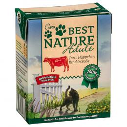 Best Nature Adult Cat 8 x 370 g - Rind in Soße