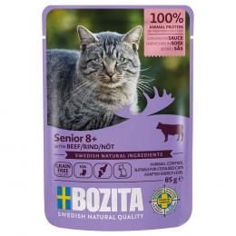 Angebot für Bozita Häppchen in Soße Senior 12 x 85 g - Rind - Kategorie Katze / Katzenfutter nass / Bozita / Pouch.  Lieferzeit: 1-2 Tage -  jetzt kaufen.