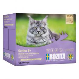 Angebot für Bozita Häppchen in Soße Senior 12 x 85 g - viel Huhn - Kategorie Katze / Katzenfutter nass / Bozita / Pouch.  Lieferzeit: 1-2 Tage -  jetzt kaufen.