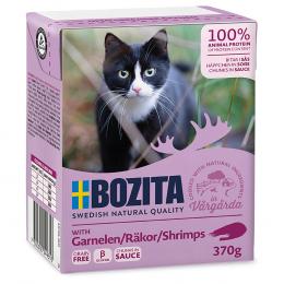 Angebot für Bozita Tetra Häppchen in Soße 6 x 370 g - Garnelen - Kategorie Katze / Katzenfutter nass / Bozita / Tetra Recart.  Lieferzeit: 1-2 Tage -  jetzt kaufen.