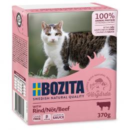 Angebot für Bozita Tetra Häppchen in Soße 6 x 370 g - Rind - Kategorie Katze / Katzenfutter nass / Bozita / Tetra Recart.  Lieferzeit: 1-2 Tage -  jetzt kaufen.