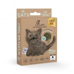 Catlabs Katzenspielzeug Flauschiges Spieltier - Standard - Katze