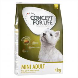 Angebot für Concept for Life Mini Adult - Sparpaket: 2 x 4 kg - Kategorie Hund / Hundefutter trocken / Concept for Life / Concept for Life Mini.  Lieferzeit: 1-2 Tage -  jetzt kaufen.