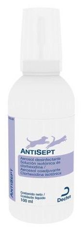 Dechra Antisept-Desinfektionsmittel - 100 Ml (Chlorhexidin-Spray)