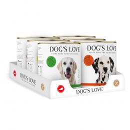 Angebot für Dog´s Love Adult 6 x 800 g - Mixpaket (6 Sorten) - Kategorie Hund / Hundefutter nass / Dog´s Love / -.  Lieferzeit: 1-2 Tage -  jetzt kaufen.