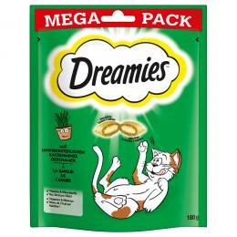 Dreamies Katzensnacks Mega Pack - Sparpaket Katzenminze Geschmack (4 x 180 g)