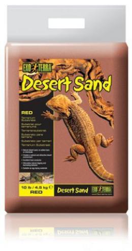 Exo Terra Exo Terra Desert Sand Schwarz 4,5 Kg Rot