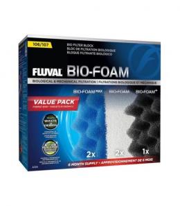 Fluval 107 Bio-Foam-Pack 6 Monate 250 Gr