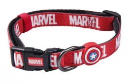 For Fan Pets Marvel Rotes Hundehalsband M/L