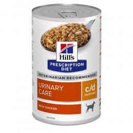 Angebot für Hill's Prescription Diet c/d Multicare Urinary Care Nassfutter für Hunde mit Huhn - 12 x 370 g - Kategorie Hund / Hundefutter nass / Hill's Prescription Diet / Harntrakt & Blasensteine.  Lieferzeit: 1-2 Tage -  jetzt kaufen.