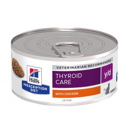 Hill's Prescription Diet y/d Thyroid Care - Sparpaket: 48 x 156 g