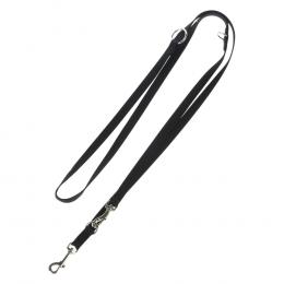 HUNTER Set: Halsband Ecco Sport + Hundeleine, schwarz - Halsband Größe M + Leine 200 cm, 15 mm