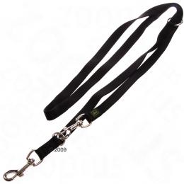 HUNTER Set: Halsband Vario Basic + Hundeleine, schwarz - Halsband Größe L + Leine 200 cm, 20 mm