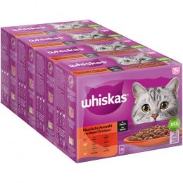 Angebot für Jumbopack Whiskas Senior Frischebeutel 144 x 85 g - 7+ Klassische Auswahl in Sauce - Kategorie Katze / Katzenfutter nass / Whiskas / Whiskas Senior.  Lieferzeit: 1-2 Tage -  jetzt kaufen.