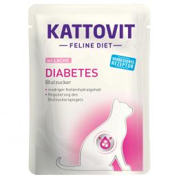 Angebot für Kattovit Feline Diabetes / Gewicht 24 x 85 g - Lachs - Kategorie Katze / Katzenfutter nass / Kattovit Spezialdiät / Sonstige Diäten.  Lieferzeit: 1-2 Tage -  jetzt kaufen.