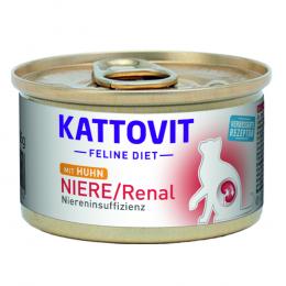 Angebot für Kattovit Niere/Renal 12 x 85 g - Huhn - Kategorie Katze / Katzenfutter nass / Kattovit Spezialdiät / Harnsteinprophylaxe.  Lieferzeit: 1-2 Tage -  jetzt kaufen.
