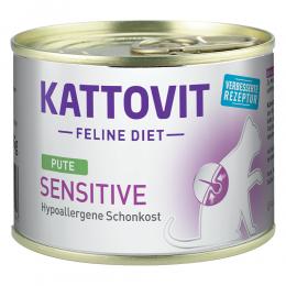 Kattovit Sensitive Dose 185 g - Pute (6 x 185 g)