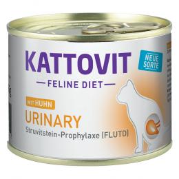 Kattovit Urinary Dose 185 g - Sparpaket: Huhn (12 x 185 g)