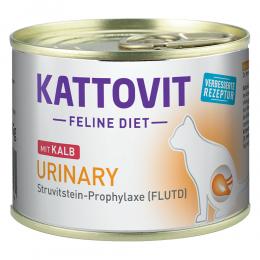 Kattovit Urinary Dose 185 g - Sparpaket: Kalb (12 x 185 g)