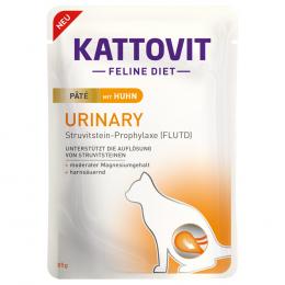Angebot für Kattovit Urinary Paté 10 x 85 g - mit Huhn - Kategorie Katze / Katzenfutter nass / Kattovit Spezialdiät / Harnsteinprophylaxe.  Lieferzeit: 1-2 Tage -  jetzt kaufen.