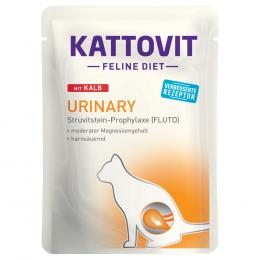 Angebot für Kattovit Urinary Pouch 24 x 85 g - Kalb - Kategorie Katze / Katzenfutter nass / Kattovit Spezialdiät / Harnsteinprophylaxe.  Lieferzeit: 1-2 Tage -  jetzt kaufen.