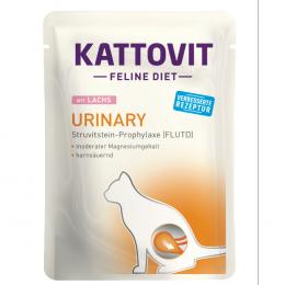 Angebot für Kattovit Urinary Pouch 24 x 85 g - Lachs - Kategorie Katze / Katzenfutter nass / Kattovit Spezialdiät / Harnsteinprophylaxe.  Lieferzeit: 1-2 Tage -  jetzt kaufen.