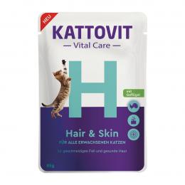 Kattovit Vital Care Hair & Skin Pouches 12x85g