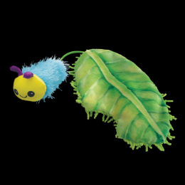 Kong Flingaroo Caterpillar Spielzeug Für Katzen 3,18X8,26X25,40 Cm