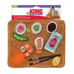KONG Pull-A-Partz Katzenspielzeug Sushi - 1 Stück