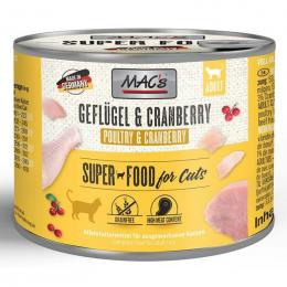 MAC's Cat Gefl�gel, Rind & Cranberry 200 g (7,75 € pro 1 kg)