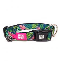 Max & Molly Smart ID Halsband Tropical - Größe M: 34 - 55 cm Halsumfang, 20 mm breit