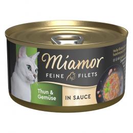 Angebot für Miamor Feine Filets in Soße 24 x 85 g - Thunfisch & Gemüse - Kategorie Katze / Katzenfutter nass / Miamor / Miamor Feine Filets.  Lieferzeit: 1-2 Tage -  jetzt kaufen.