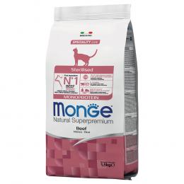 Angebot für Monge Monoprotein Sterilized für Katzen - 1,5 kg - Kategorie Katze / Katzenfutter trocken / Monge / -.  Lieferzeit: 1-2 Tage -  jetzt kaufen.