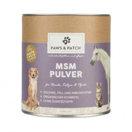 Angebot für PAWS & PATCH MSM Pulver - 400 g - Kategorie Hund / Spezial- & Ergänzungsfutter / Paws & Patch / -.  Lieferzeit: 1-2 Tage -  jetzt kaufen.