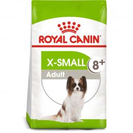 ROYAL CANIN X-SMALL Adult 8+ Trockenfutter für ältere sehr kleine Hunde 8+3kg