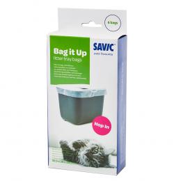 Savic Katzentoilette Hop In - Bag it Up Litter Tray Bags, Hop In, 1 x 6 Stück