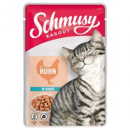 Angebot für Schmusy Ragout in Sauce 22 x 100 g - Huhn - Kategorie Katze / Katzenfutter nass / Schmusy / Frischebeutel.  Lieferzeit: 1-2 Tage -  jetzt kaufen.