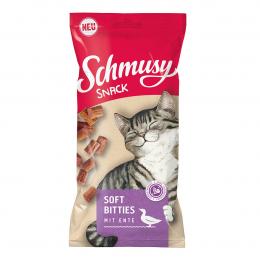 Schmusy Snack Soft Bitties mit Ente 16x60g