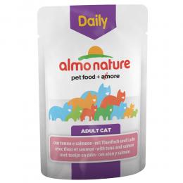 Angebot für Sparpaket Almo Nature Daily Menu Pouch 12 x 70 g - Mixpaket 3 (2 Sorten) - Kategorie Katze / Katzenfutter nass / Almo Nature / Almo Nature Daily.  Lieferzeit: 1-2 Tage -  jetzt kaufen.