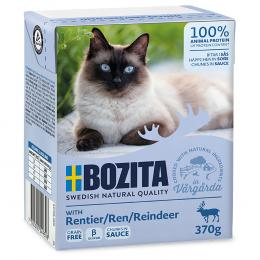 Angebot für Sparpaket Bozita Tetra Häppchen 24 x 370 g - Soße: Rentier - Kategorie Katze / Katzenfutter nass / Bozita / Tetra Recart.  Lieferzeit: 1-2 Tage -  jetzt kaufen.