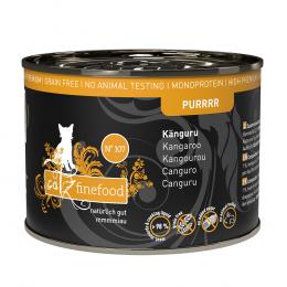 Angebot für Sparpaket catz finefood Purrrr 12 x 200 g - No. 107 Känguru - Kategorie Katze / Katzenfutter nass / catz finefood / Purrrr.  Lieferzeit: 1-2 Tage -  jetzt kaufen.