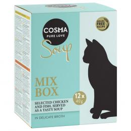 Sparpaket Cosma Soup 48 x 40 g  Mixpaket 1 (4 Sorten)