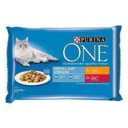 Angebot für Sparpaket PURINA ONE 8 x 85 g - Sterilcat Huhn und Rind - Kategorie Katze / Katzenfutter nass / PURINA ONE / -.  Lieferzeit: 1-2 Tage -  jetzt kaufen.