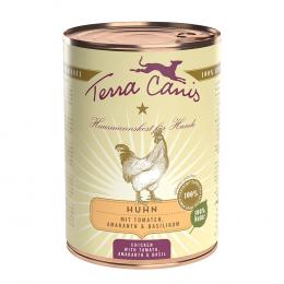 Angebot für Sparpaket Terra Canis Classic 12 x 400 g - Huhn mit Tomate, Amaranth & Basilikum - Kategorie Hund / Hundefutter nass / Terra Canis / Menü Classic.  Lieferzeit: 1-2 Tage -  jetzt kaufen.