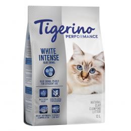 Tigerino Performance White Intense Blue Signal Katzenstreu – Frischeduft - 12 l