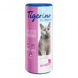 Tigerino Refresher Naturton-Deodorant für Katzenstreu – 3 Duftvarianten - Babypuder (700 g)