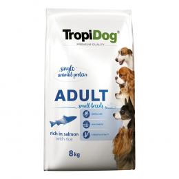 Tropidog Premium Adult Small Lachs - Sparpaket: 2 x 8 kg